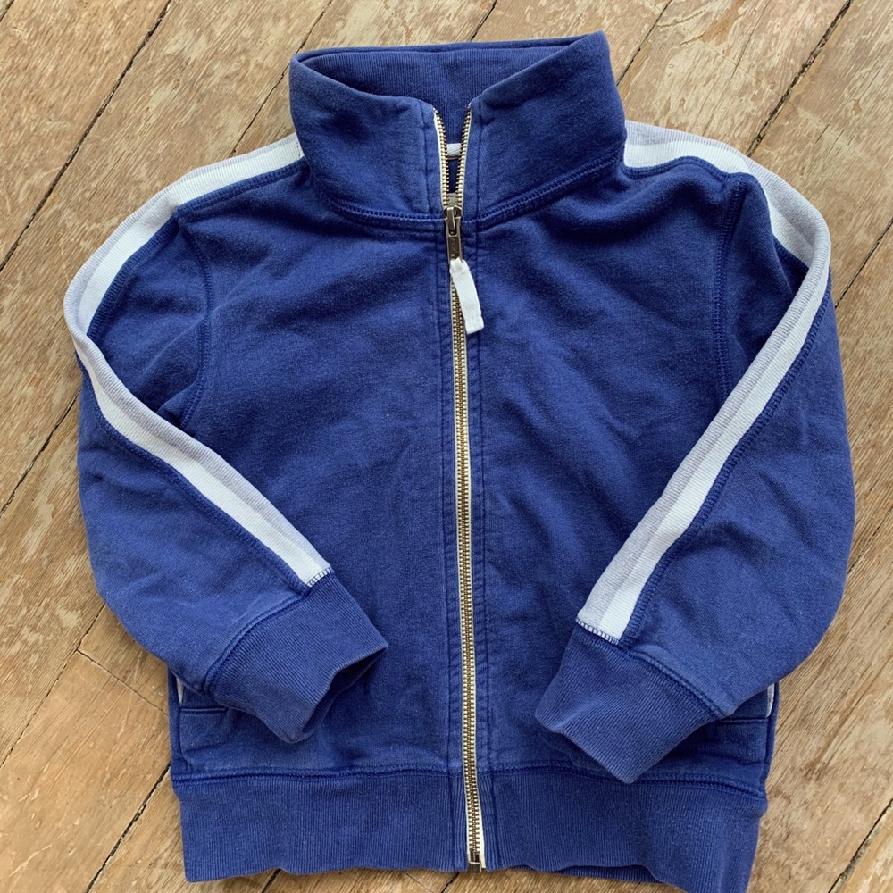 Mini Boden full zip sweatshirt